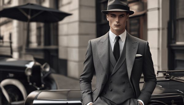 Maîtriser le style masculin des années 1920 pour un look vintage