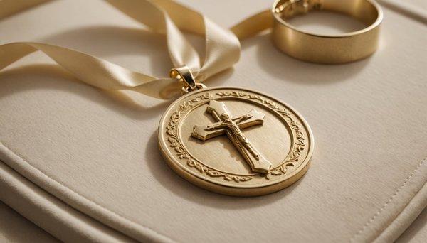 Choisir une médaille de baptême en or pour votre garçon